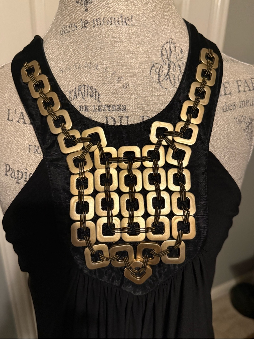Black Maxi Dress - Picture 3 of 3